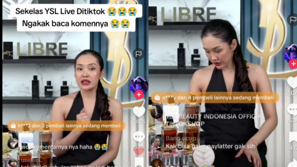 YSL Jualan di TikTok: Host Kalem dan Elegan, Komentar Netizen Malah Bikin Ngakak!