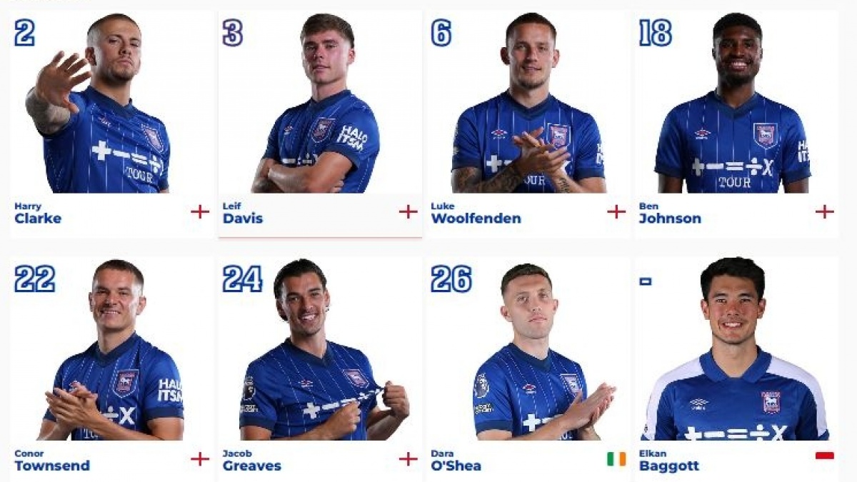 Elkan Baggott Masuk Skuad Sementara Ipwich Town untuk Musim 2025/2026