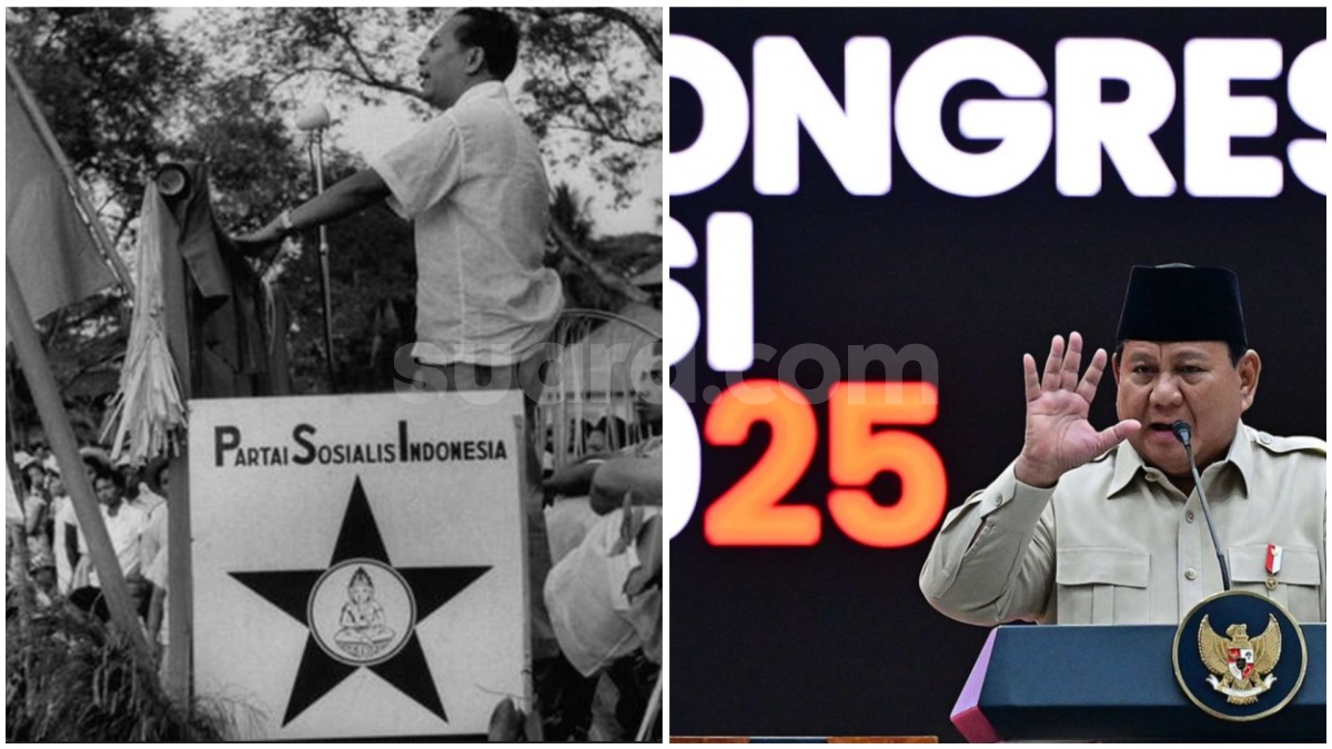 Prabowo Emosional: Ayah Saya Dulu Ketua PSI, Partai Sosialis Indonesia
