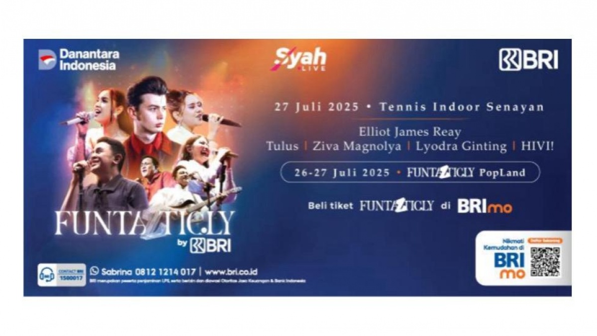 Funtaztic.ly Hadirkan Hiburan Spektakuler, Tiket Bisa Dibeli Lewat BRImo dengan Promo Menarik