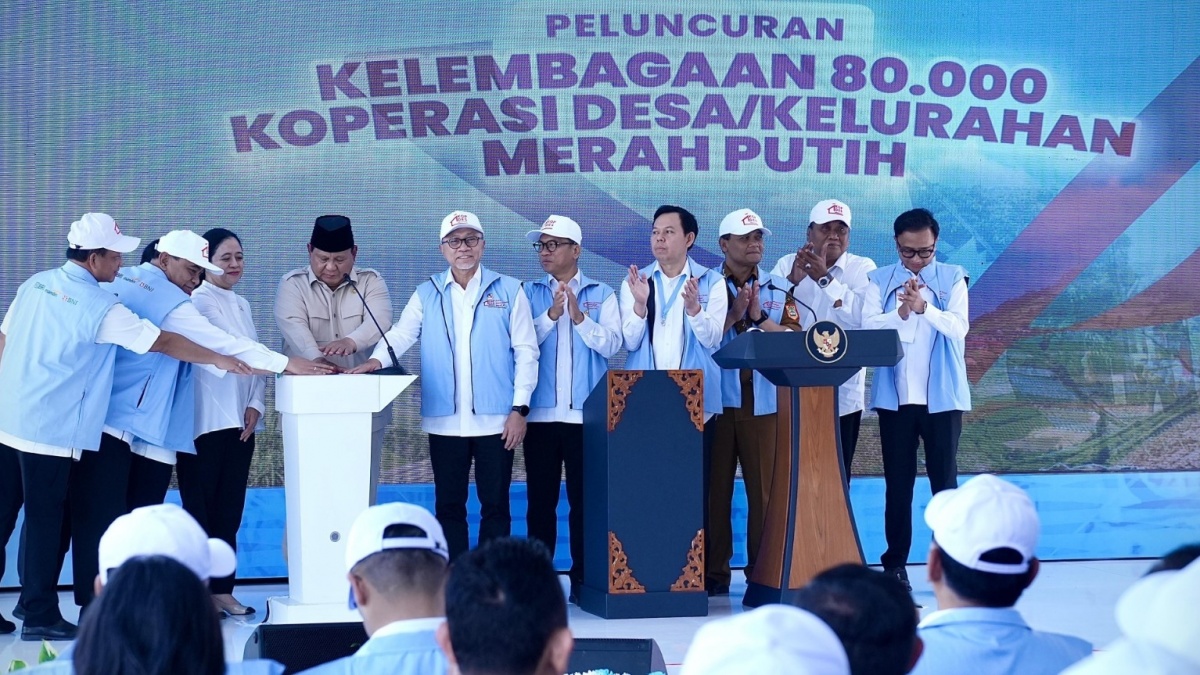 Presiden Prabowo Subianto Resmikan 80 Ribu Kopdes Merah Putih, LPDB Siapkan Dukungan Pembiayaan