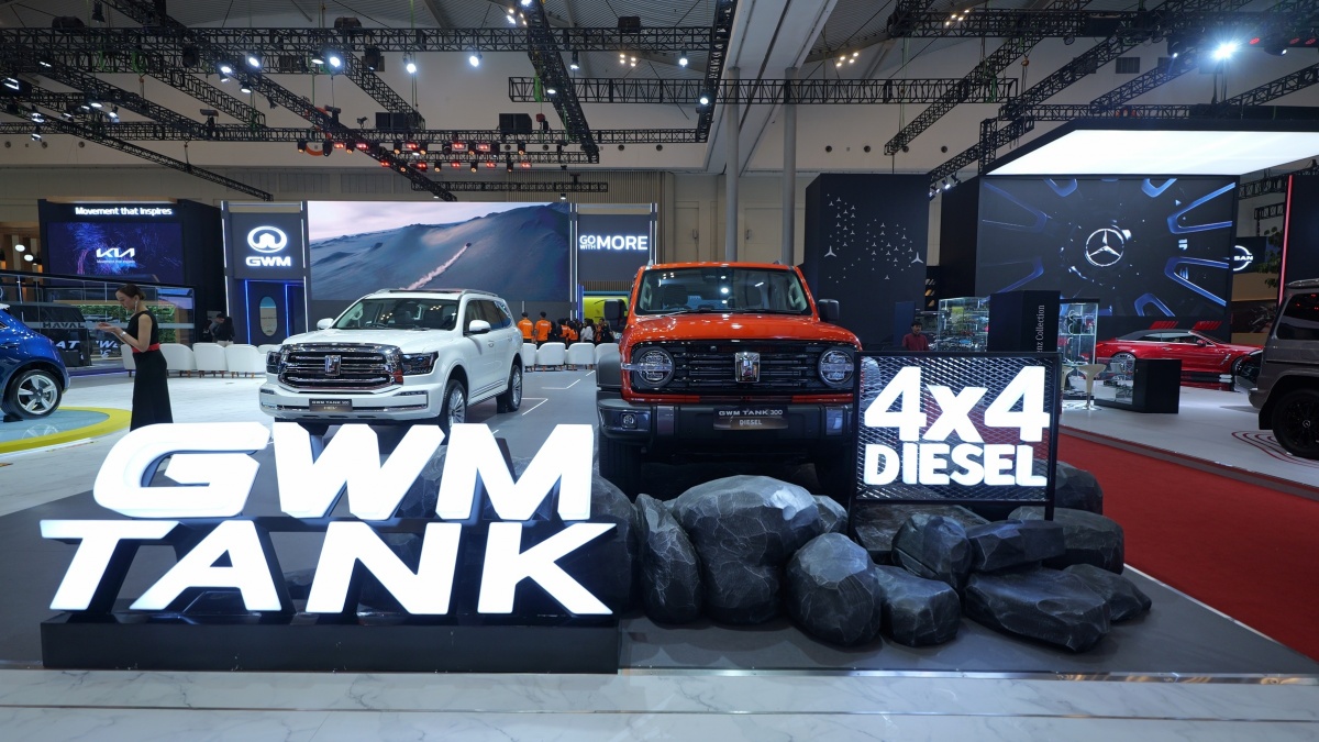 GWM Tank 300 Diesel Meluncur di GIIAS 2025