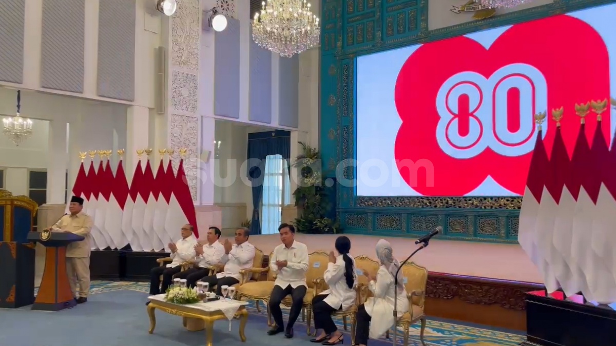 Prabowo Luncurkan Tema dan Logo HUT ke-80 RI, Ini Maknanya