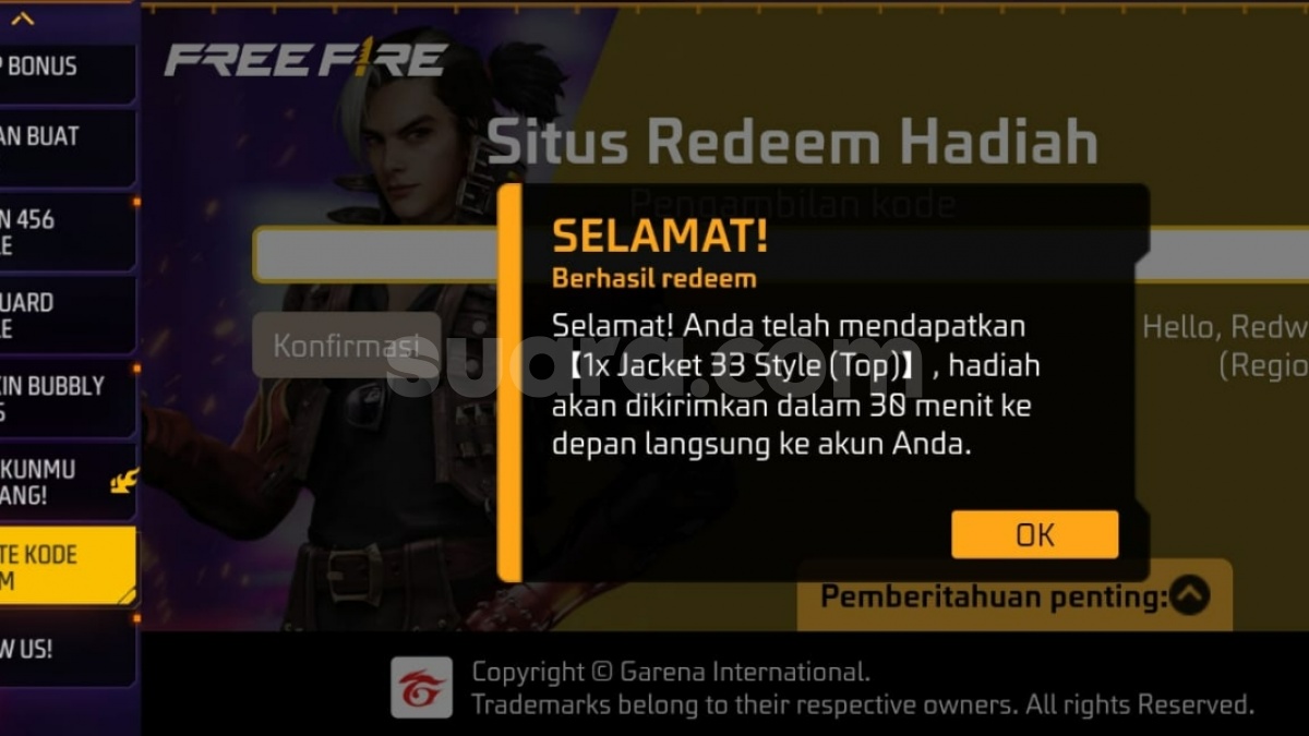 17 Kode Redeem FF Spesial Untuk Atasi Akun Polosan Para Pemain Pemula, Manfaatkan Event Eksklusif
