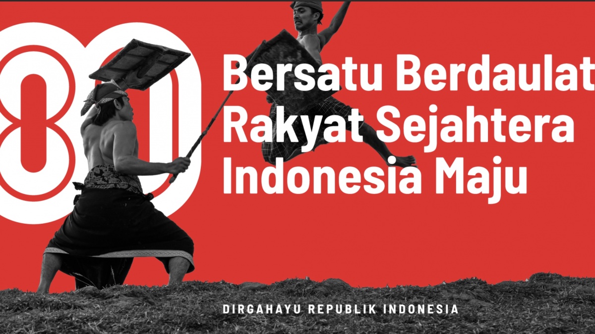 4 Contoh Banner Spanduk HUT RI ke-80, Link Download Tinggal Klik Langsung Cetak