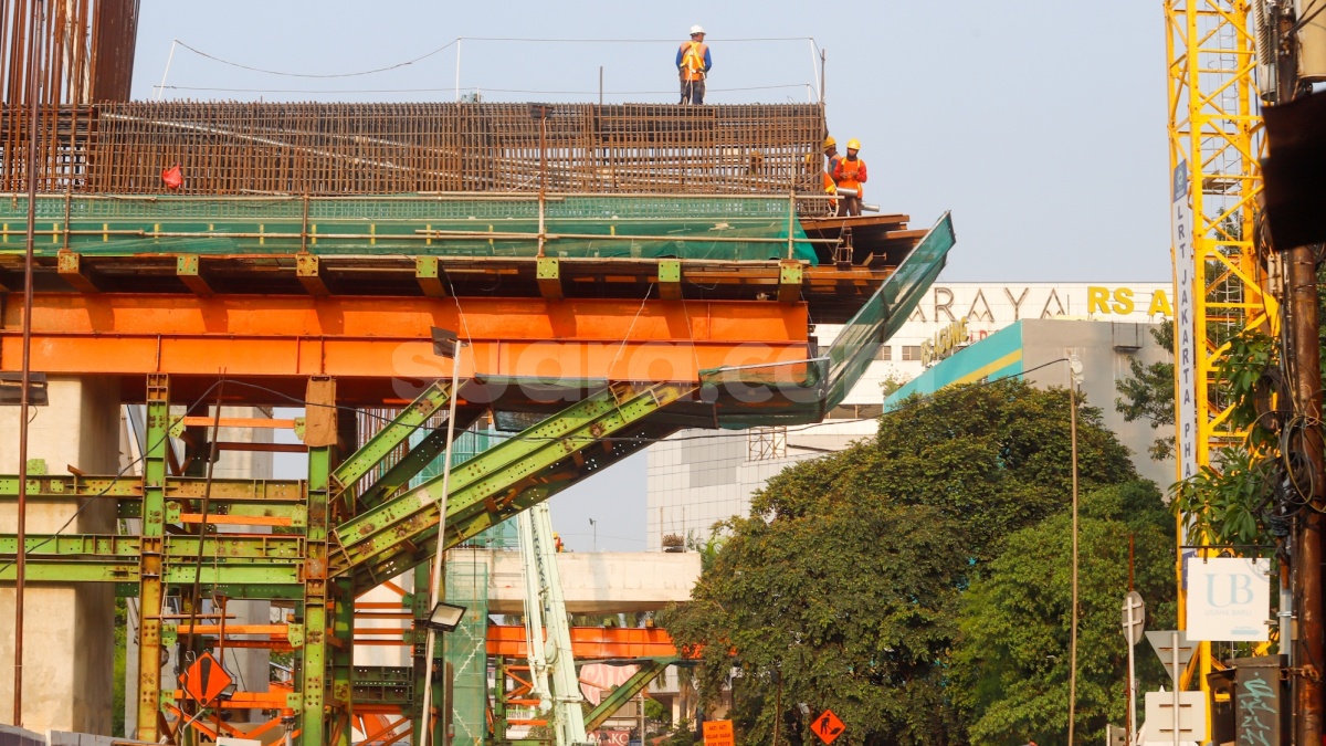 Warga Manggarai Tak Sabar Tunggu Proyek LRT Fase 1B Rampung, Macet Dianggap Sementara