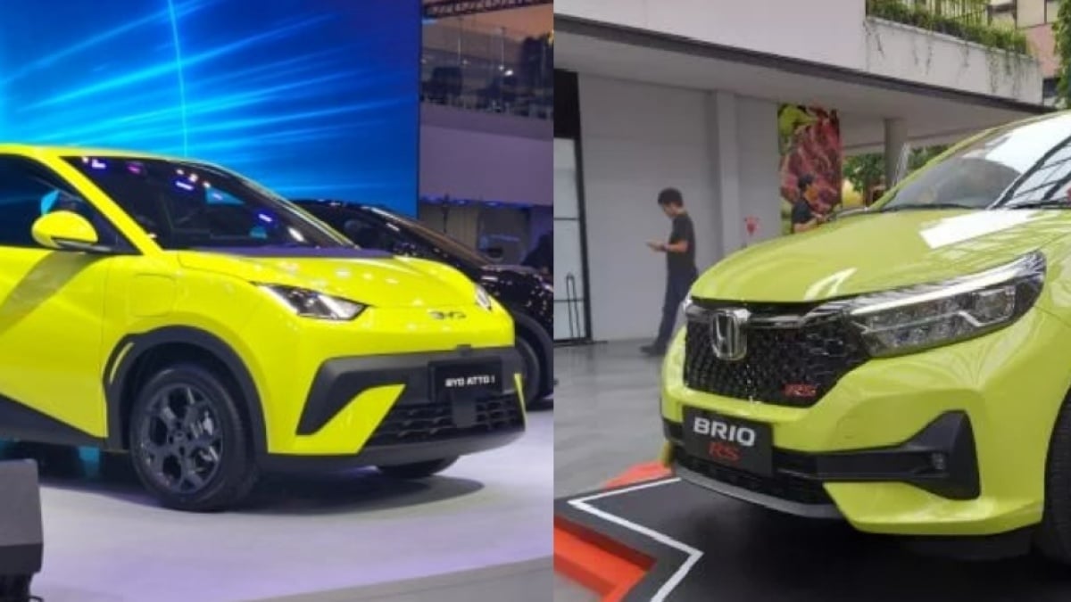 Duel Mobil Murah Honda Brio vs BYD Atto 1, Beda Rp30 Jutaan tapi ...