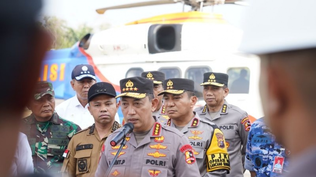 Kapolri Turun Langsung Cek Karhutla di Riau, Gara-gara Asap Sampai ke Luar Negeri?
