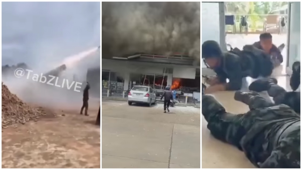Thailand - Kamboja Saling Gempur, Jet Tempur F-16 Mengaum di Udara