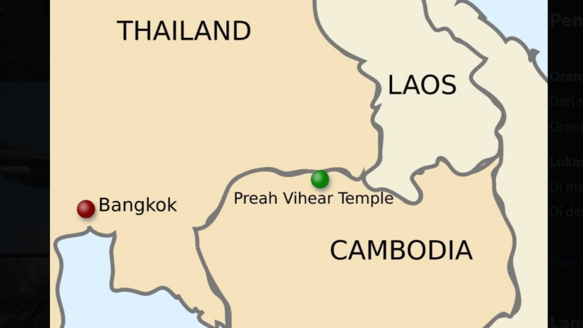 Perang Thailand - Kamboja, 8 Warga Sipil dan 5 Tentara Tewas