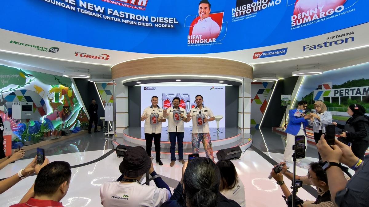 Pelumas Fastron Diesel 5W-30 Diluncurkan di GIIAS 2025, Untuk Mobil Diesel Bermesin Turbo