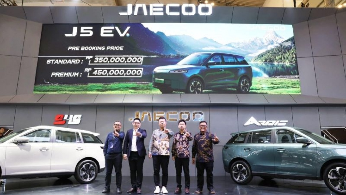 Resmi Dijual di GIIAS 2025, Ini Harga Jaecoo J5 EV