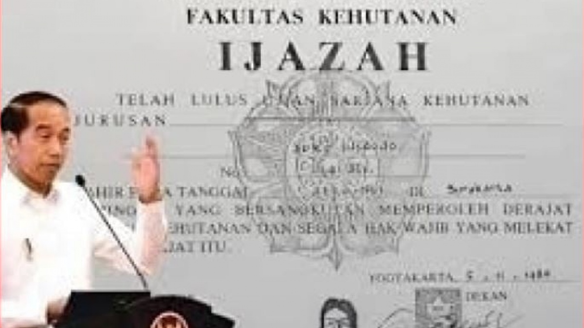 Ijazah Asli Jokowi Terungkap Ada di Polda Metro, Jadi Barang Bukti Kasus Apa?