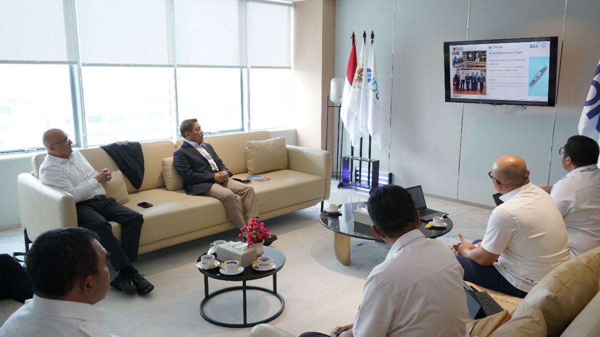 BKI Terima Kunjungan Courtesy Call dari Trk Loydu, Ini yang Dibahas