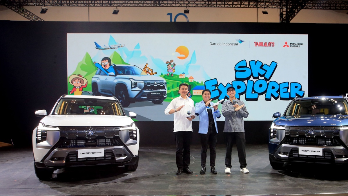 Mitsubishi Kolaborasi dengan Garuda dan Tahilalats untuk Perkenalkan Destinator