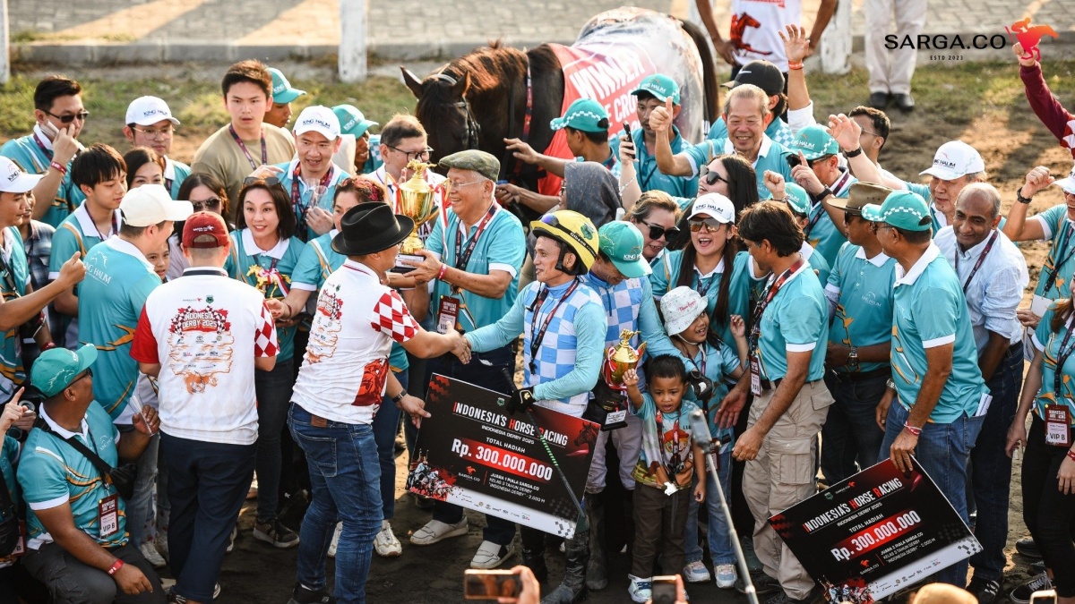 Sejarah Baru di Indonesia Derby, Kuda King Argentin Raih Gelar Triple Crown