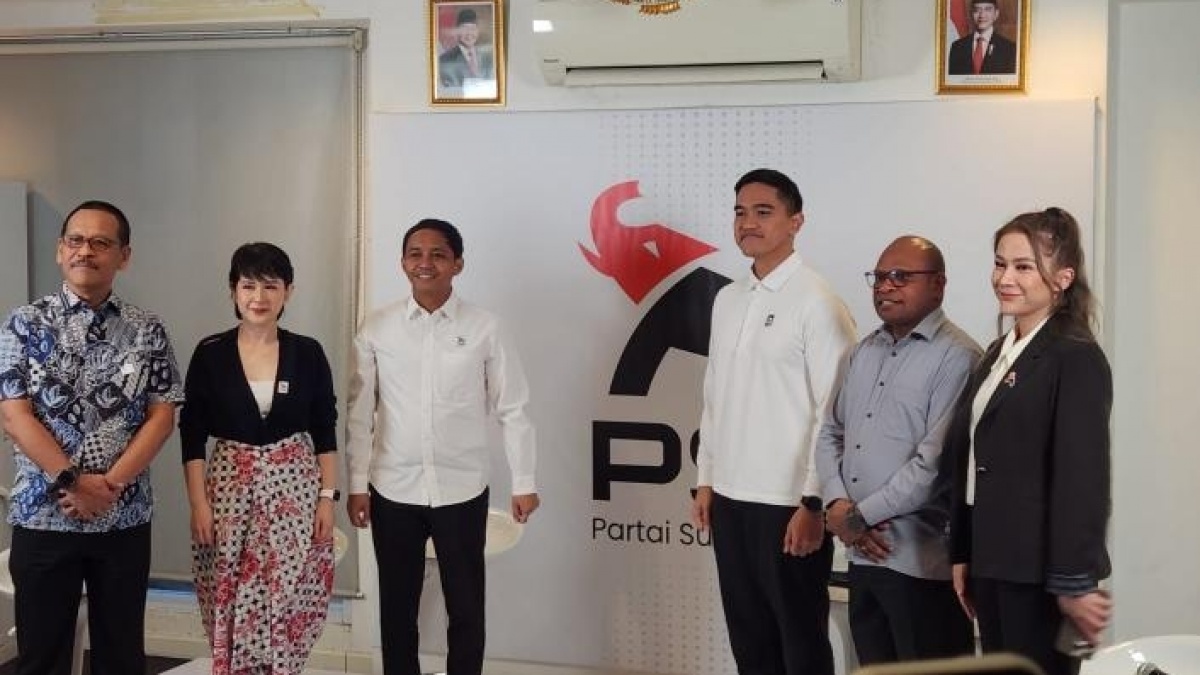 Kaesang Umumkan Pengurus DPP PSI, Raja Juli Antoni Jabat Sekjen Lagi