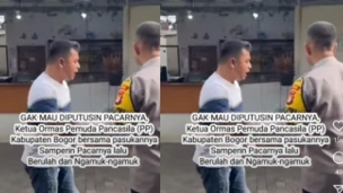 Drama Ketua Ormas PP Ngamuk di Kafe Depok, Viral Dituding Karena Diputusin Pacar