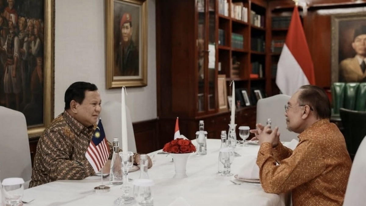 Makan Malam di Kertanegara, Bahas Apa Prabowo dan Anwar Ibrahim?