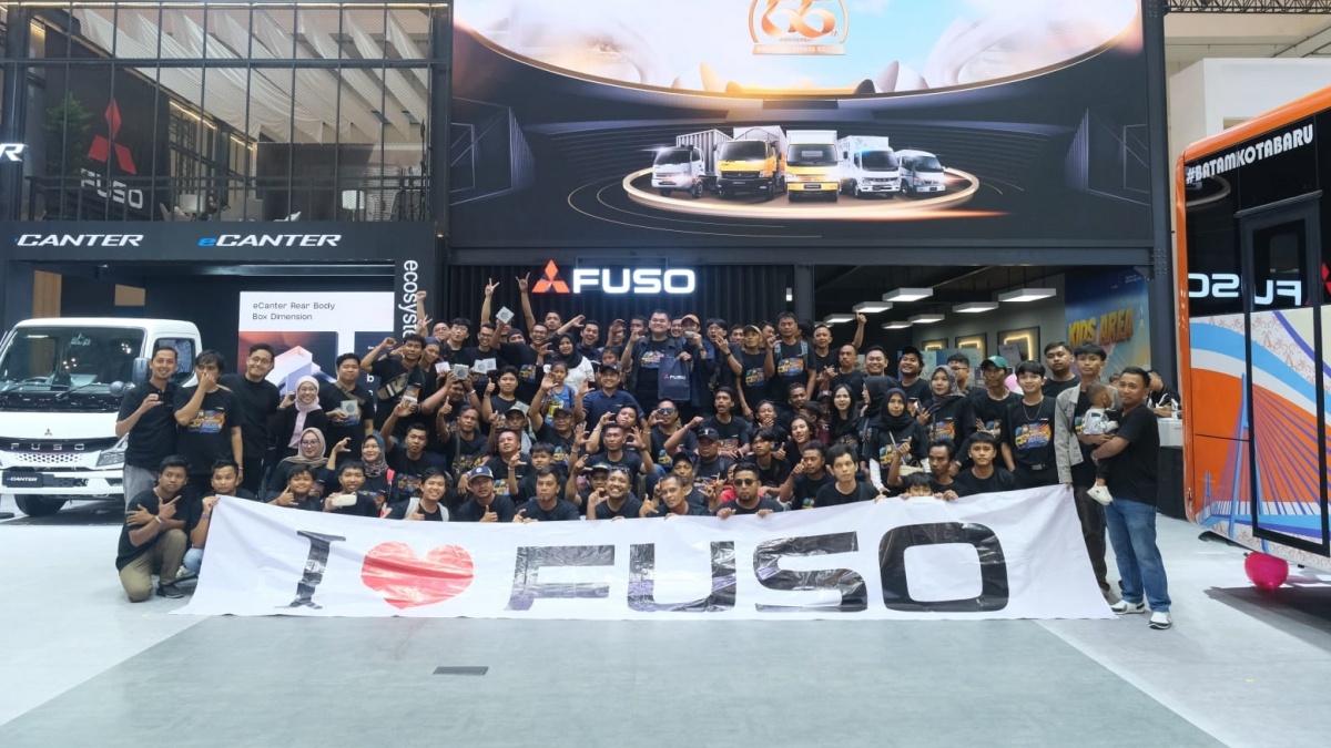Komunitas Canter Rayakan Ulang Tahun ke-55 Mitsubishi Fuso di GIIAS 2025