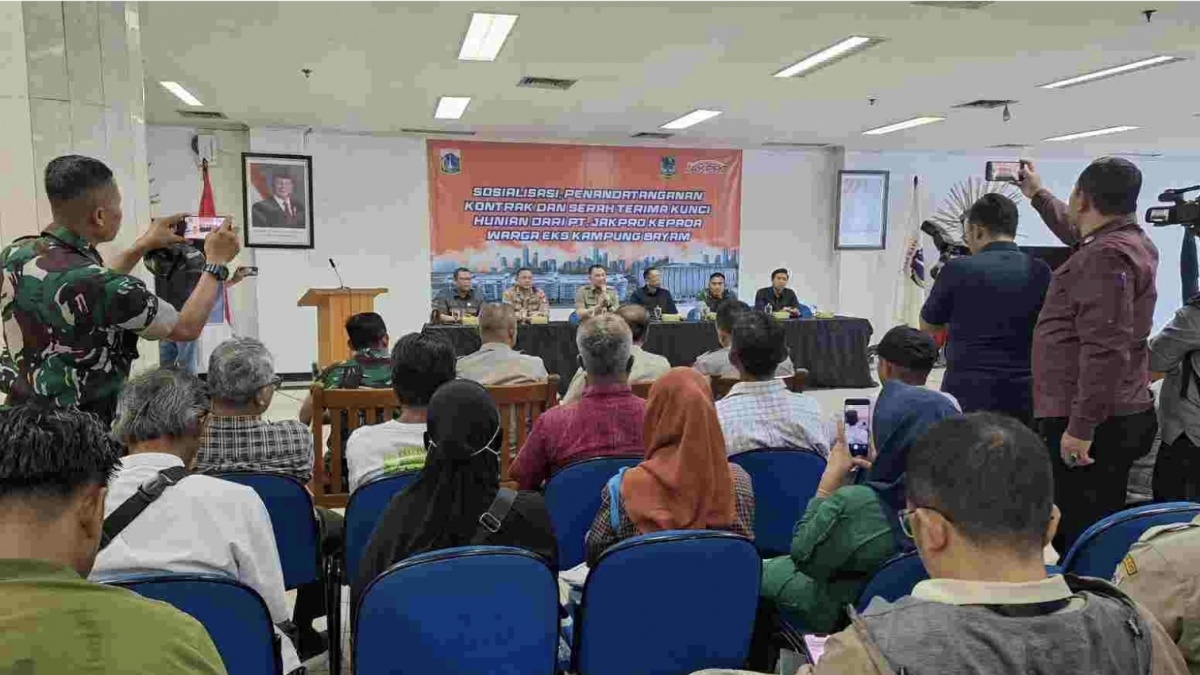 Warga Eks Kampung Bayam Resmi Huni HPPO JIS: Bebas Sewa 6 Bulan Hingga Dapat Lahan Bertani