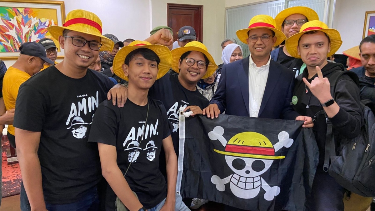 Bendera One Piece Berkibar Jelang 17 Agustus, Foto Anies Bareng Nakama Tuai Sorotan: Ternyata Dia..