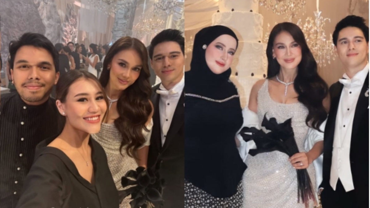 10 Potret Artis Hadiri Resepsi Luna Maya dan Maxime Bouttier di Jakarta
