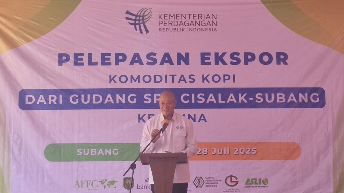 57,6 Ton Kopi Subang Tembus Pasar Tiongkok