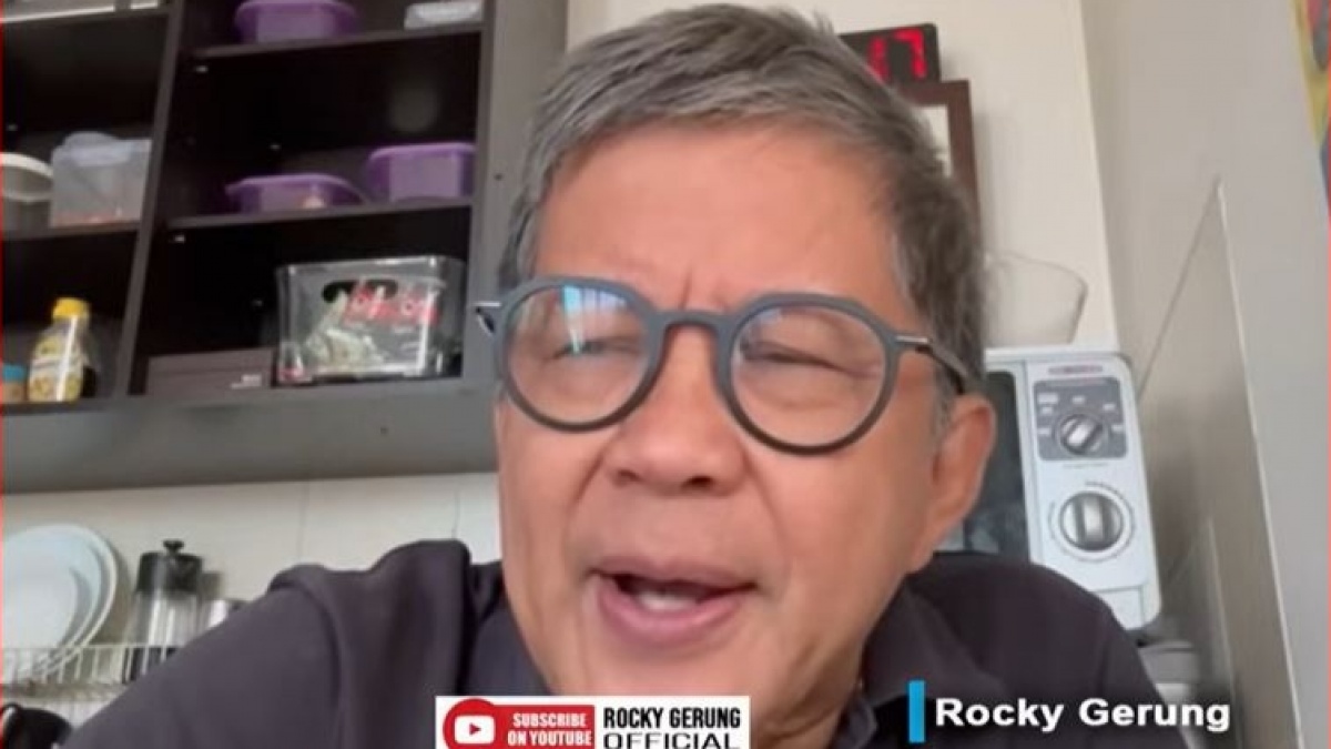 Dituding Tumpul ke Prabowo, Rocky Gerung Balas dengan Satire Pedas