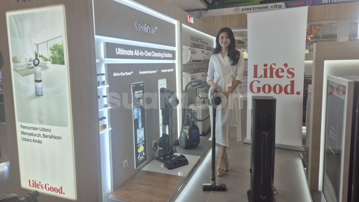 Jajaran Vacuum Cleaner Canggih Ini LG Siap Meluncur di Indonesia