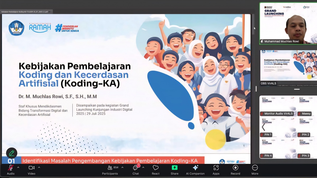 Program KID 2025 Meluncur dari Telkom, Kenalkan AI, IoT, Big Data, dan Cybersecurity untuk Siswa