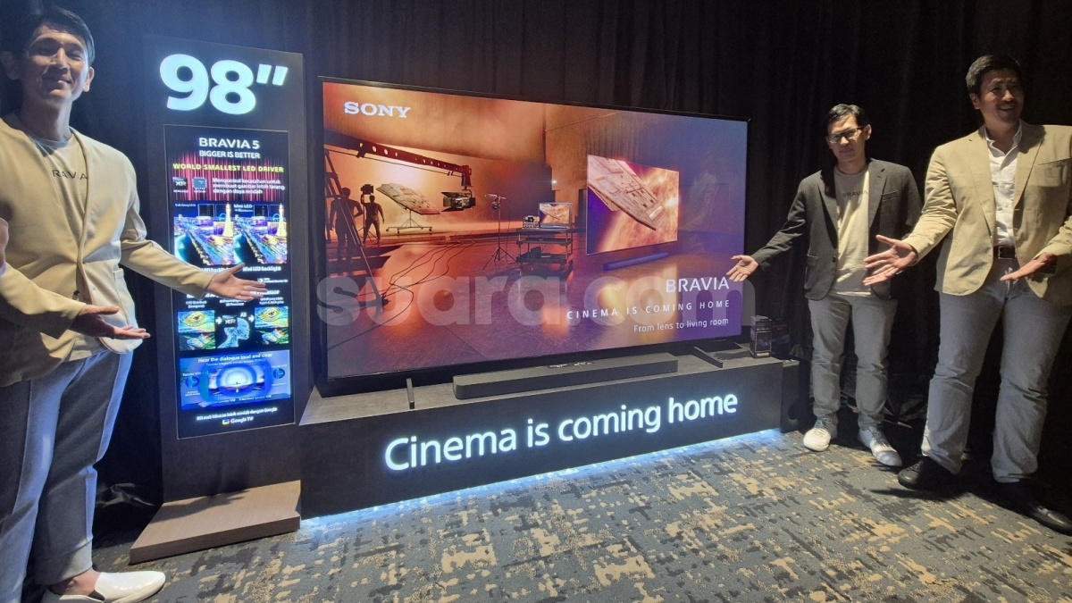 Cinema is Coming Home: Sony Luncurkan Lini Bravia 2025 dengan Sistem Home Theater Baru