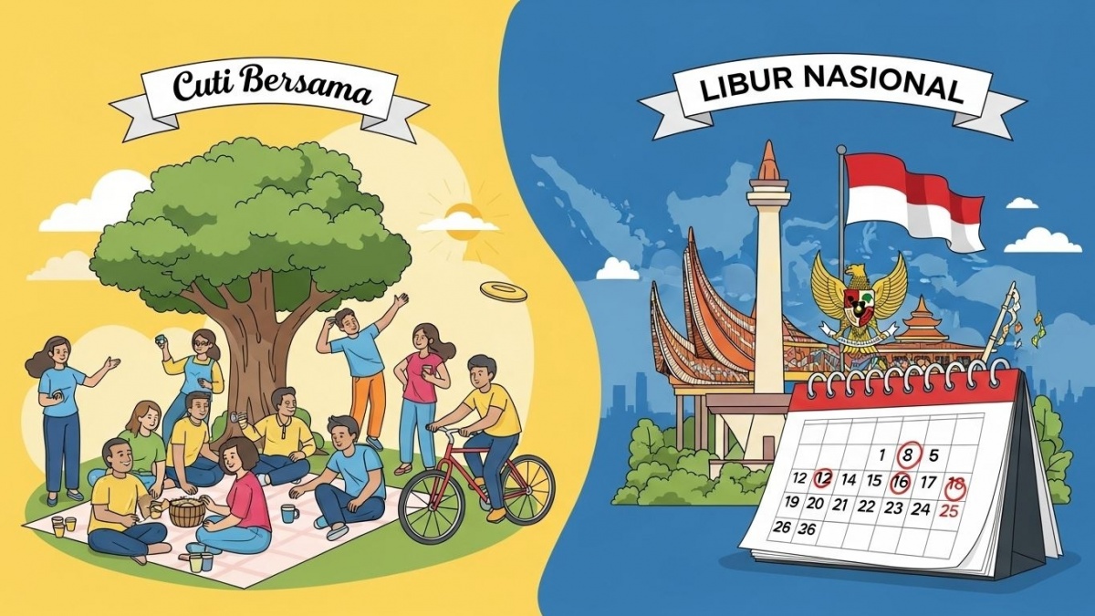 Pemerintah Tetapkan Libur Nasional 2027 Sebanyak 18 Hari dan Cuti Bersama 8 Hari