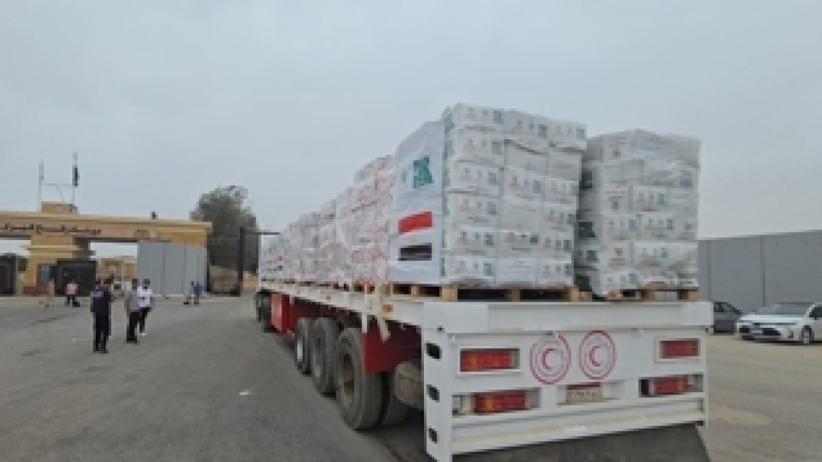 Terobos Blokade, 3 Truk Bantuan Baznas Bersama Mishr Al Kheir Berhasil Masuk Rafah