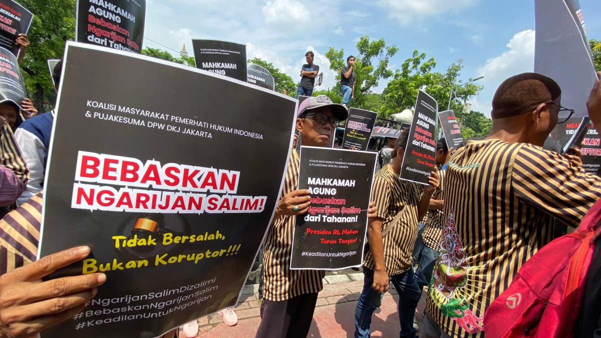 Pujakesuma dan KMPHI Desak MA Bebaskan Ngarijan Salim