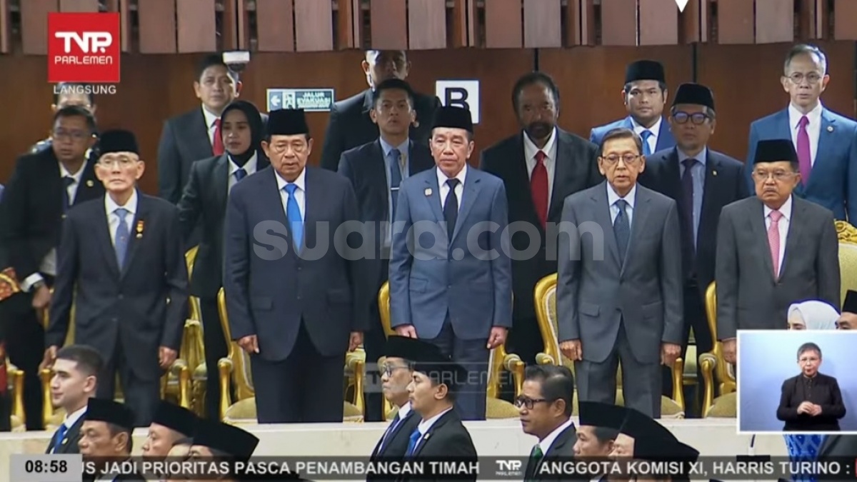 SBY dan Jokowi Hadir, Megawati 'Absen' di Sidang Tahunan MPR RI 2025