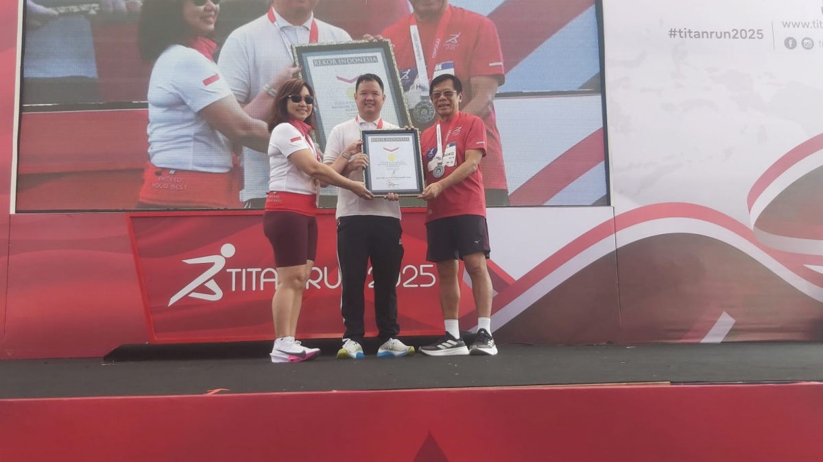 Titan Run 2025 Catat Rekor MURI sebagai Lomba Lari Pertama di Indonesia dengan Sajian Durian