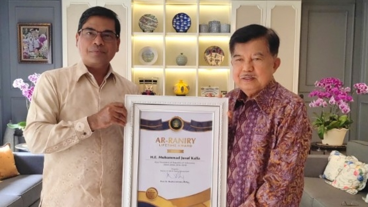 Alasan UIN Ar Raniry Beri Penghargaan Tokoh Perdamaian Aceh ke Jusuf Kalla