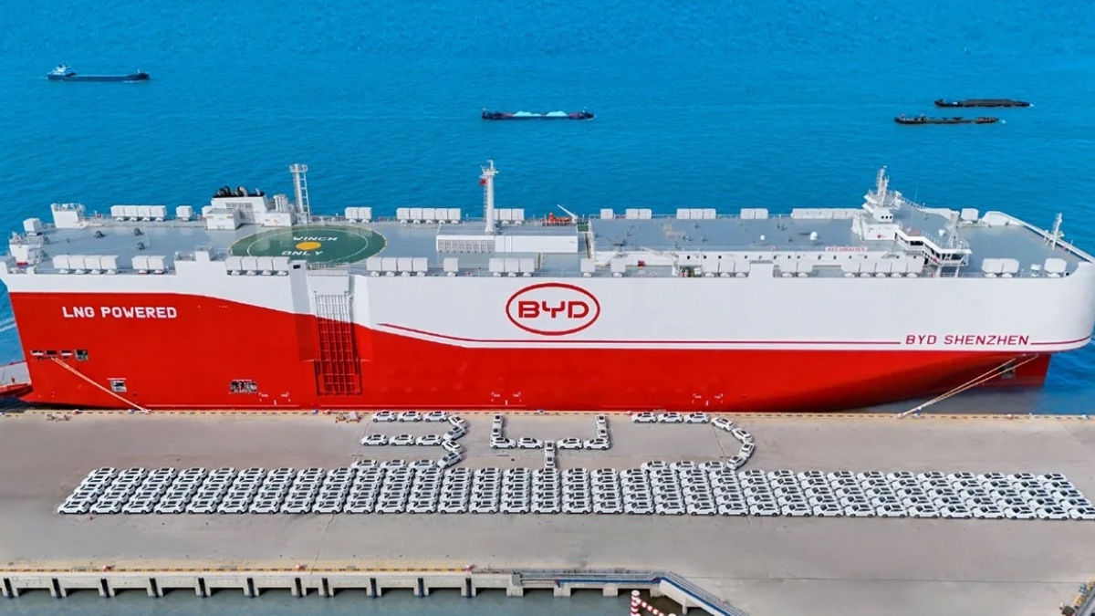 BYD Kerahkan Kapal Raksasa untuk Kirim Mobil ke Indonesia dengan Daya Angkut 7 Ribu Unit