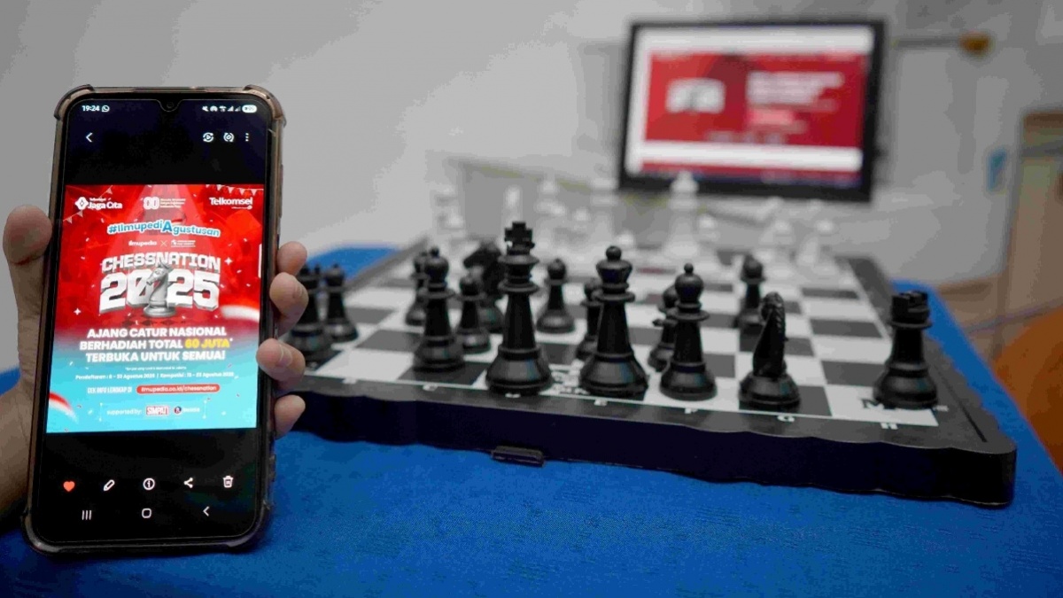 Chessnation 2025 : Kompetisi Kelas Nasional , Cari Bibit Muda lewat Ilmupedia
