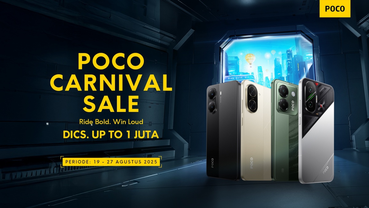 Daftar Promo HP Poco Terbaru Agustus 2025, Ada Diskon hingga Rp 500 Ribu