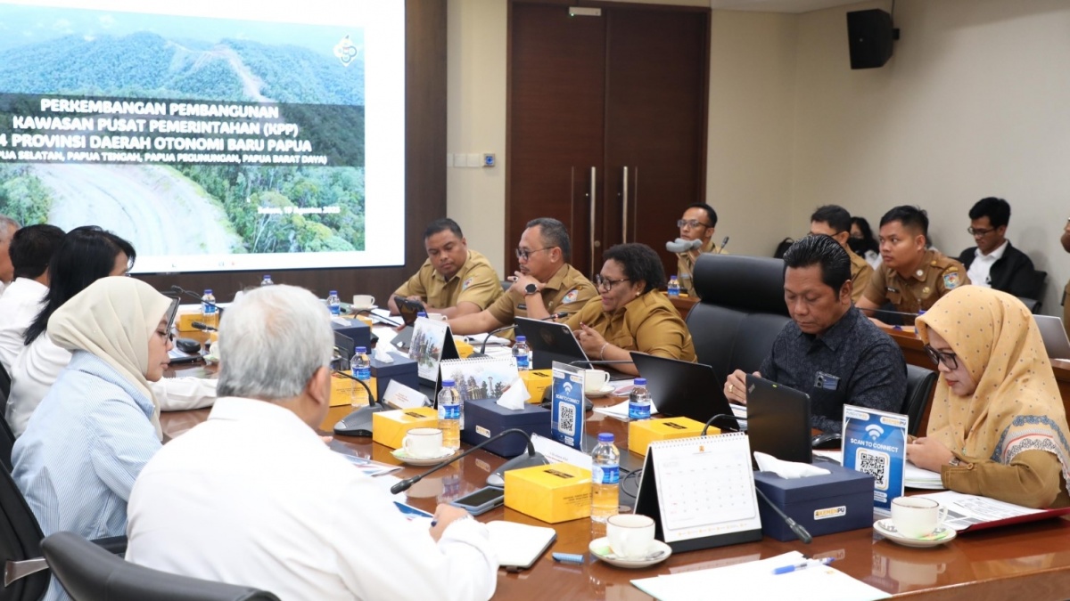 Wamendagri Ribka Haluk Paparkan Perkembangan Pembangunan DOB Papua