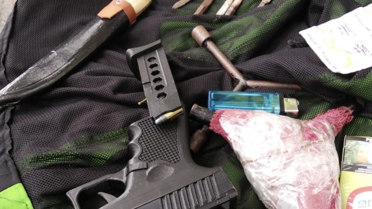 Panik Hindari Razia Lalin, Pria Ini Ternyata Maling Motor Bersenpi, Langsung Diciduk Polisi