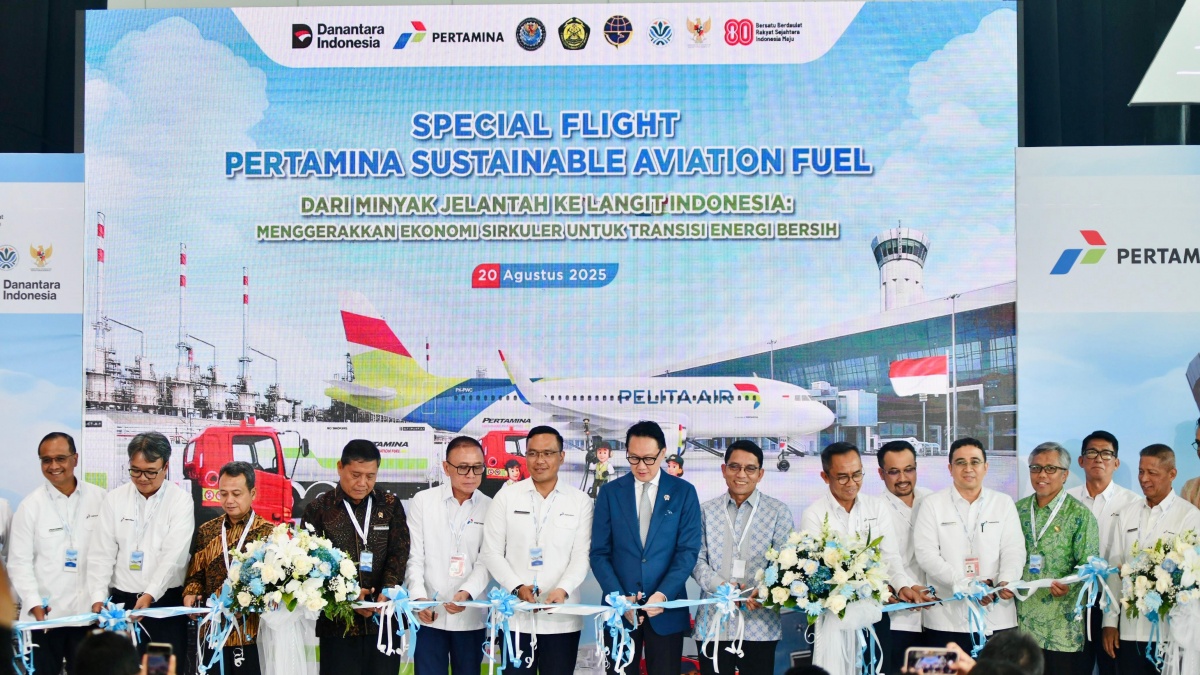 Dukungan Pemerintah untuk Pertamina Kembangkan SAF dari Minyak Jelantah