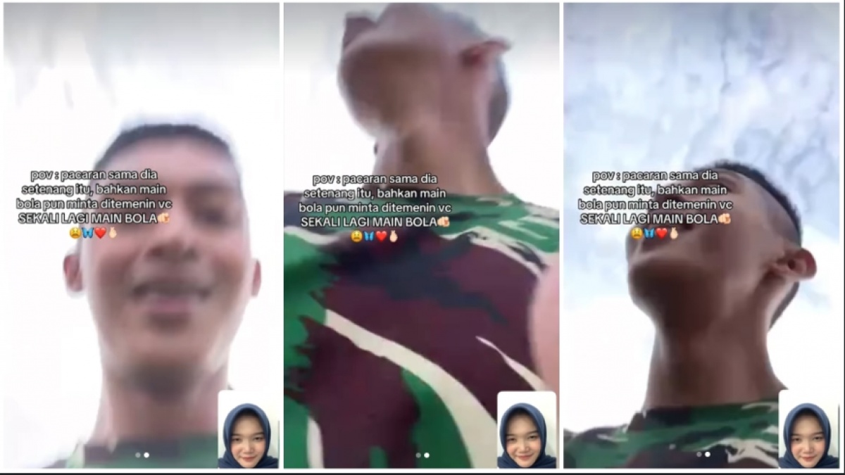 Lebih Ekstrem dari Jefri Nichol? Pria Ini Video Call Pacar Sambil Main Sepak Bola di Lapangan
