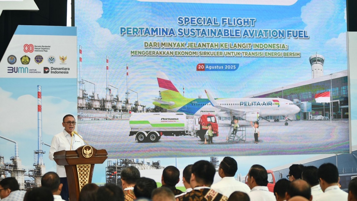 Inovasi Pertamina SAF dari Minyak Jelantah, Pertama di Asia Tenggara