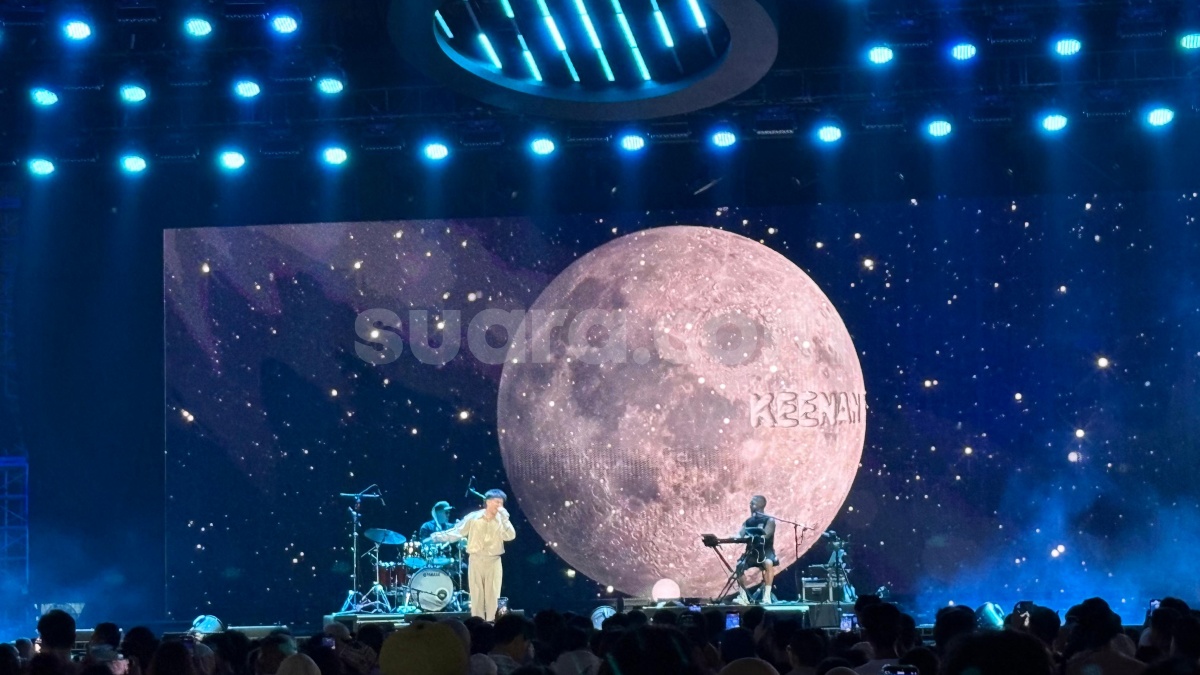 Buka Hari Pertama LaLaLa Fest 2025, Keenan Te Perkenalkan Lagu Baru
