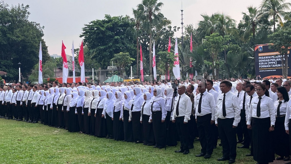 Ribuan Honorer DKI Akhirnya Bernapas Lega Jadi PPPK, Pramono Punya Pesan Khusus