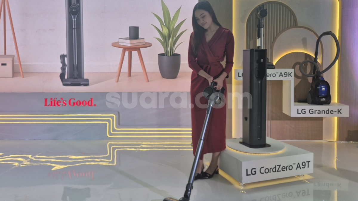 LG Punya Vacuum Cleaner Bisa Kosongkan Debu Sendiri? Ini Dia Kecanggihan CordZero A9T!
