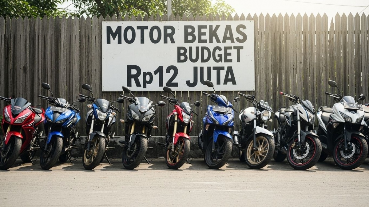 Setara Tunjangan Beras DPR, Budget 12 Juta Bisa buat Beli Motor Bekas Apa?